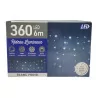 Rideau lumineux 360 leds blanc froid - T