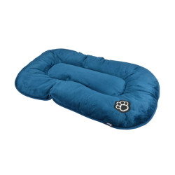 COUSSIN PATCHY EMERAUDE 107X62CM FLOCON