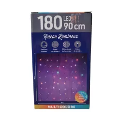 180 LED FLERFÄRG LJUSDÖRR...
