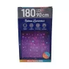 RIDEAU DE PORTE LUMINEUX MULTICOLORE 180 LED