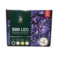 Girlanda LED 300 biała 15m...