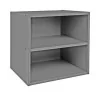 CUBE WITH GREY SHELF 2 LOCKERS