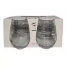 Set de 4 verres Gaia black lines 360cc