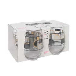 SET 4 VERRES 360cc GAIA...