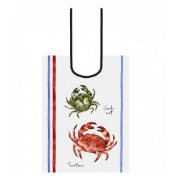 BAVOIR CRABES 45X60 ECRU