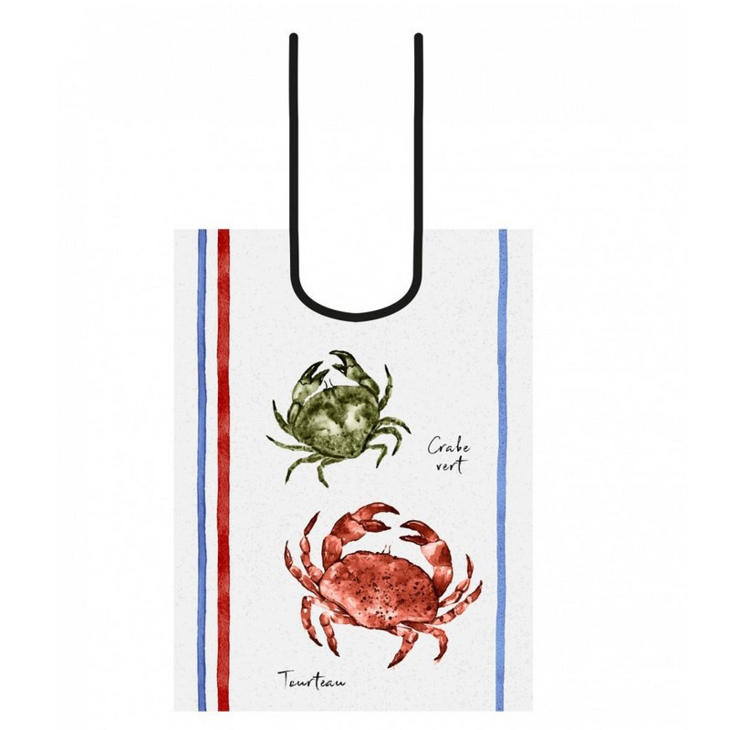 BAVOIR CRABES 45X60 ECRU