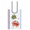 BAVOIR CRABES 45X60 ECRU
