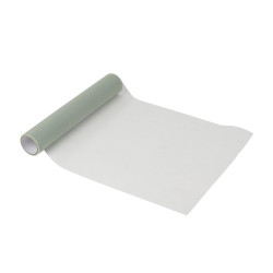 Chemin de Table Tulle Vert de Gris 28cmx