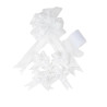 Kit Déco de Voiture Blanc - 1 Gros Nœud