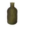 Vase Louis Verre Texturé Vert Sauge Ø5,5