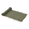 Chemin de Table Effiloché Sauge 30cmx3m