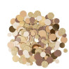 Confettis Papier Camel Or et Paillettes