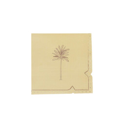 Serviettes x16 Parfum d'Orient Papier Cr