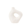 Vase Lavaredo Grès Blanc 11,5x10cm