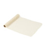 Chemin Table Voile Satiné Crème 28cmx3m