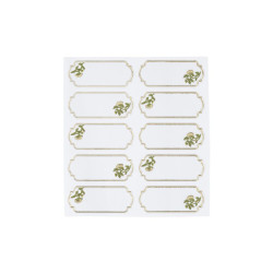 Marque-Verres X10 Stickers Botanica Verd