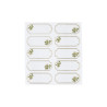 Marque-Verres X10 Stickers Botanica Verd