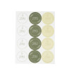 Stickers X24 "Merci Pour Tout" Olive Oil