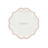 Petites Assiettes X8 "Baptême" Carton Ro
