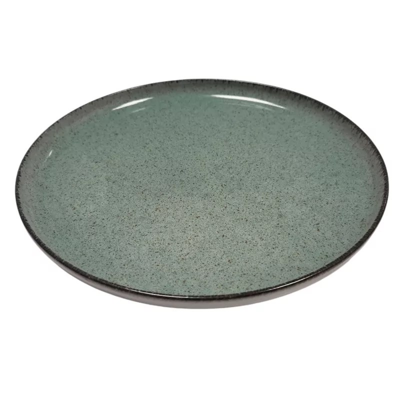 Beloi groen keramisch plat bord D27cm