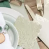 20 Serv. Cocktail Jolis Brins Vert Sauge