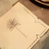 Serviettes x16 Parfum d'Orient Papier Cr