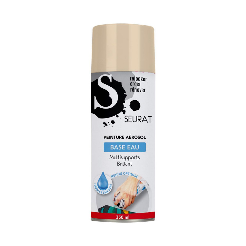 BOMBE DE PEINTURE LIN 350ML A BASE D'EAU