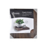 Étagère murale flottante noyer mdf L25x22.8cm Étagère murale flottante noyer mdf L25x22.8cm