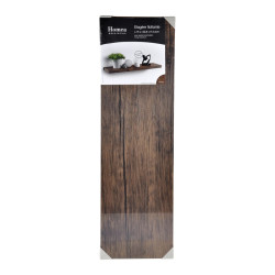 Étagère murale flottante noyer mdf L75x22.8cm
