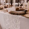 Chemin Table le Florissant Voile Brodé B