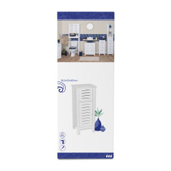 MEUBLE BAS SANTORIN 1 PORTE/1 TIROIR MDF