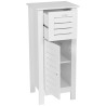 MEUBLE BAS SANTORIN 1 PORTE/1 TIROIR MDF