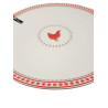ASSIETTE PLATE GRES D27 POLA LA POULE