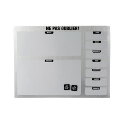 MEMO MAGNET TABLEAU 38X26+FEUTRE