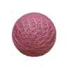 Zachte roze stoffen bol D6CM
