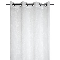 VOILE CAMELIA 140X260CM BLANC