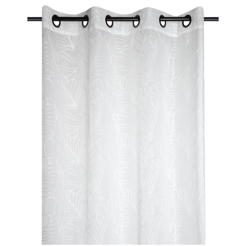 VOILE CAMELIA 140X260CM BLANC