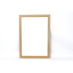 MIROIR BOIS CLAIR 99X69CM