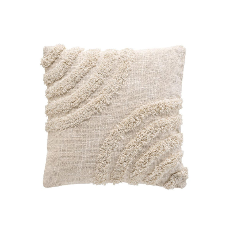 Housse de coussin tufté Silio 40x40cm beige Housse de coussin tufté Silio 40x40cm beige