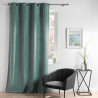 RIDEAU NOVANA SAUGE 135x260CM VELOURS UN