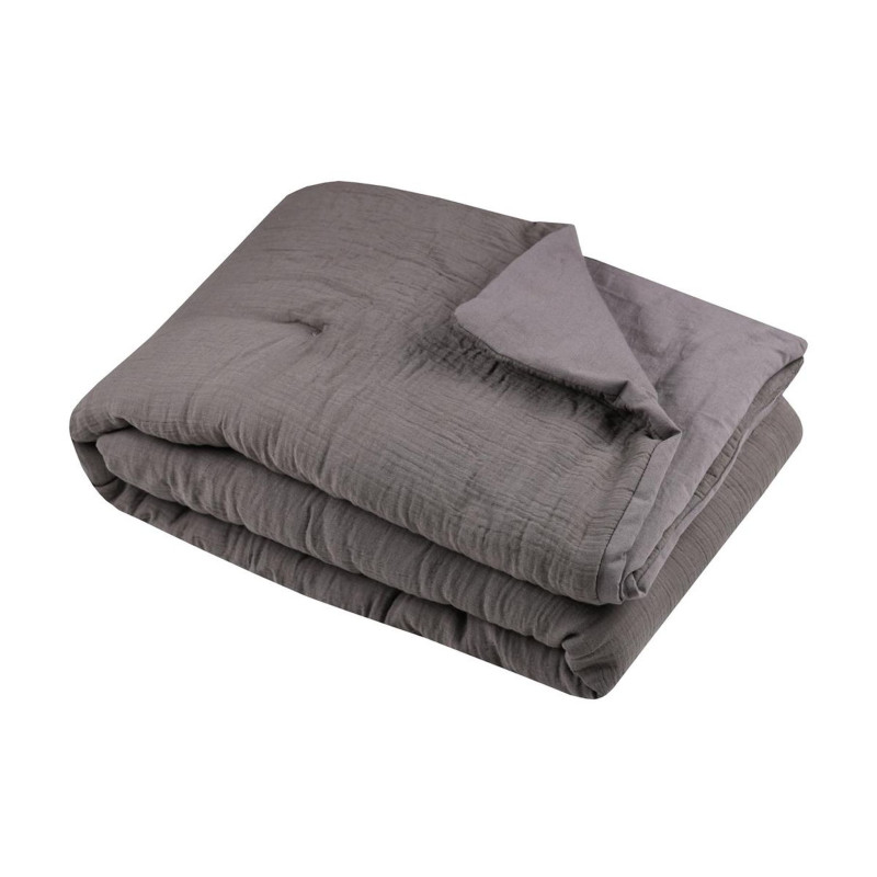 PLAID EDREDON COLINE TAUPE 180X220CM