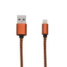 CABLE ROND LIGHTNING (IPHONE) 1M NYLON T