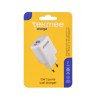 PRISE CHARGE 12W 2 PORTS TYPEC + USB BLA