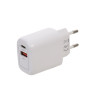 PRISE CHARGE 12W 2 PORTS TYPEC + USB BLA