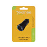 CHARGEUR VOITURE 2 PORTS USB+TYPE C NOIR