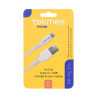 Câble type-C 1m : charge rapide 12W pour tout vos appareils (SAMSUNG + NEW IPHONE)