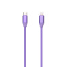 Câble Lightning en silicone : charge rapide et souple pour iPhone