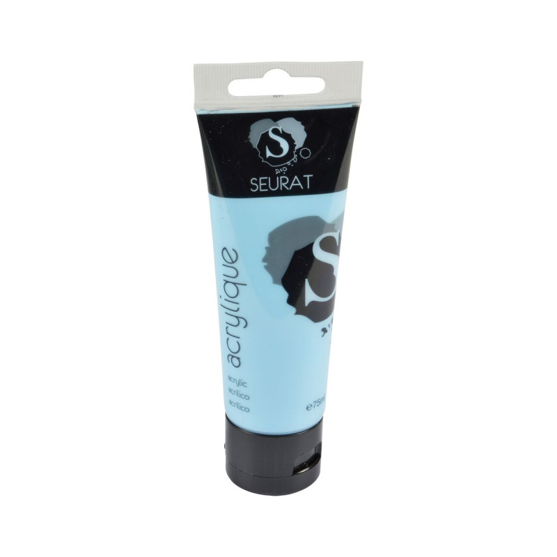PEINTURE BLEU PASTEL ACRYL. EN TUBE 75ML