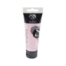 PEINTURE ROSE PASTEL ACRYL. EN TUBE 75ML