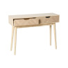 Console en bois Marquet 2 tiroirs Ostaria Console en bois Marquet 2 tiroirs Ostaria